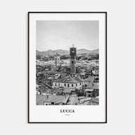 Lucca Portrait B&W Poster