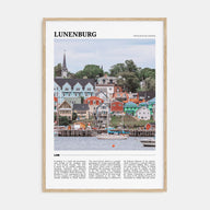 Lunenburg Travel Color Poster