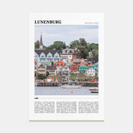 Lunenburg Travel Color Poster