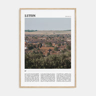 Luton Travel Color Poster