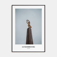 Luxembourg Portrait Color Poster