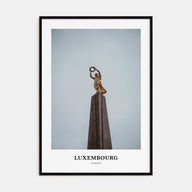 Luxembourg Portrait Color Poster