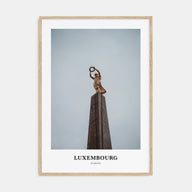 Luxembourg Portrait Color Poster