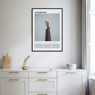 Luxembourg Travel Color Poster