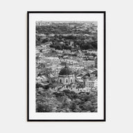 Lviv Photo B&W Poster