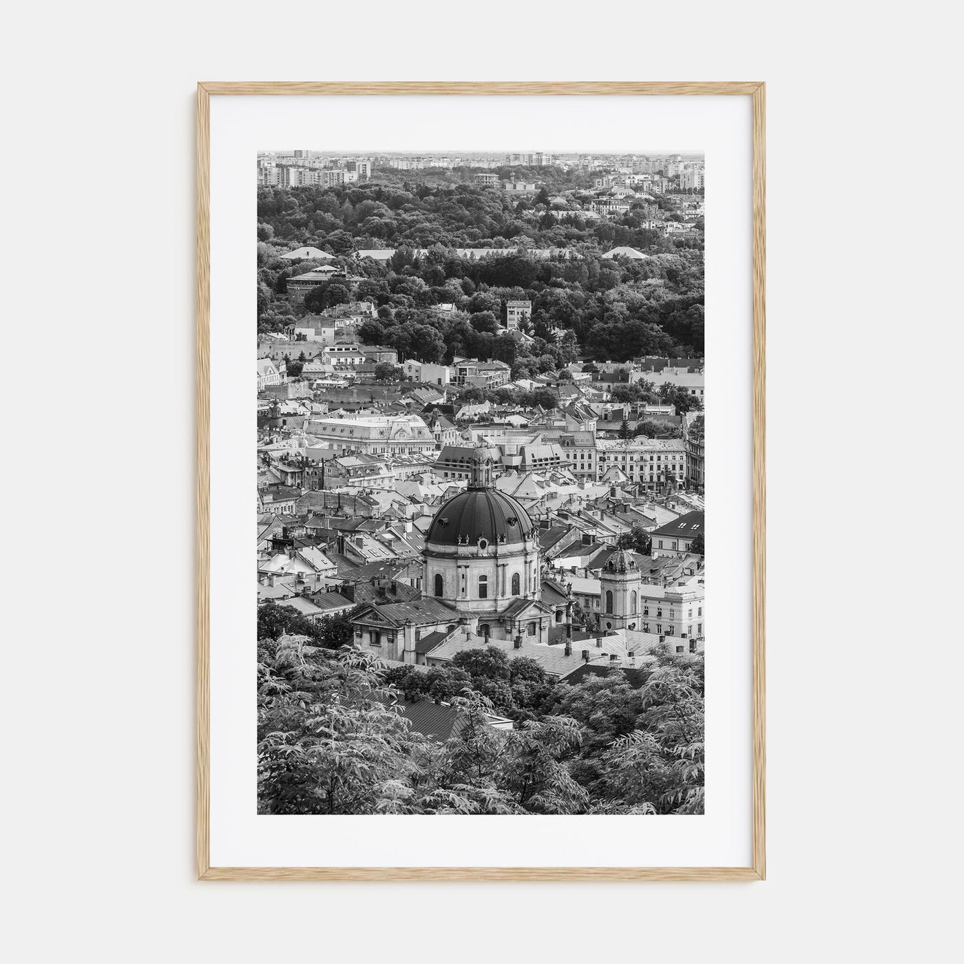 Lviv Photo B&W Poster
