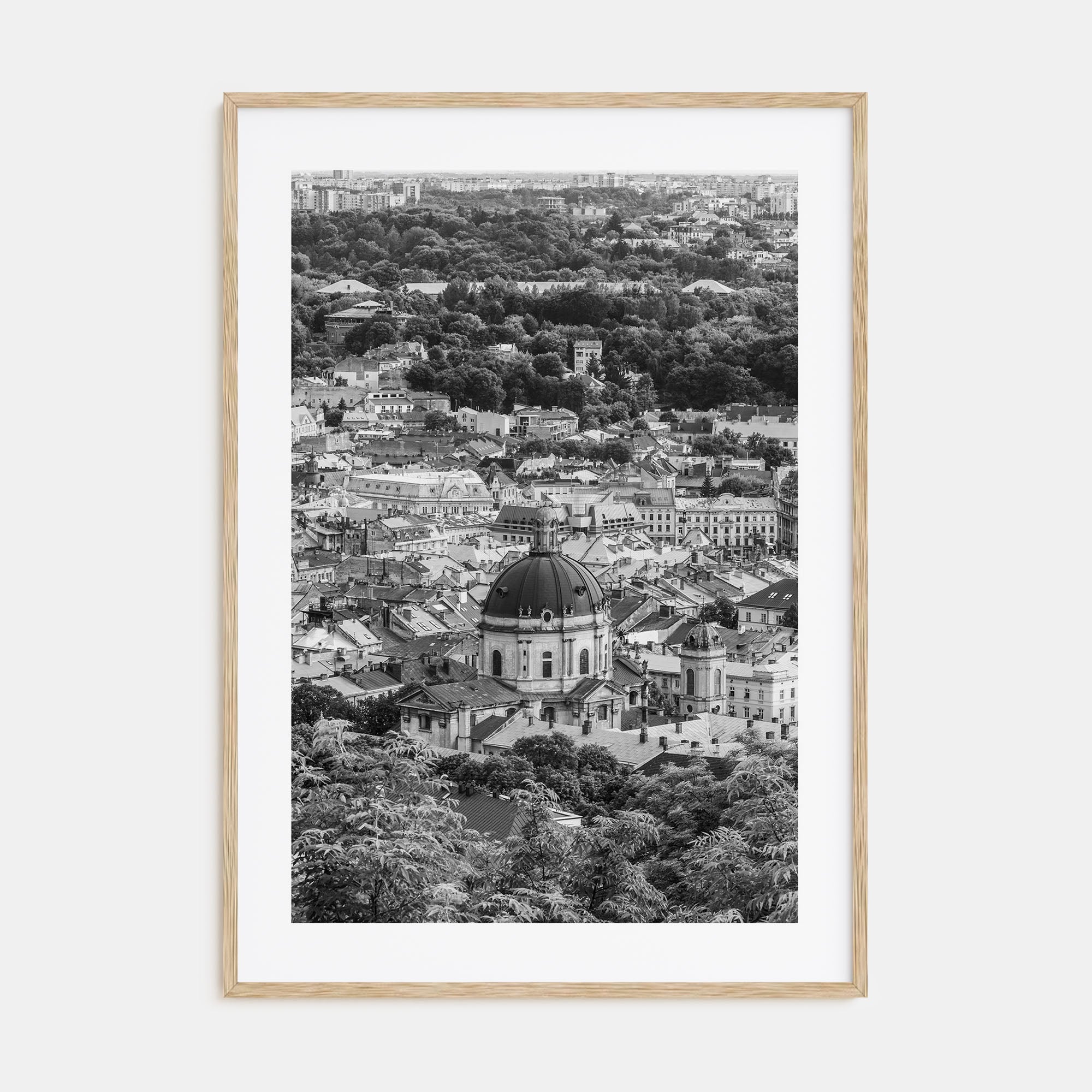 Lviv Photo B&W Poster