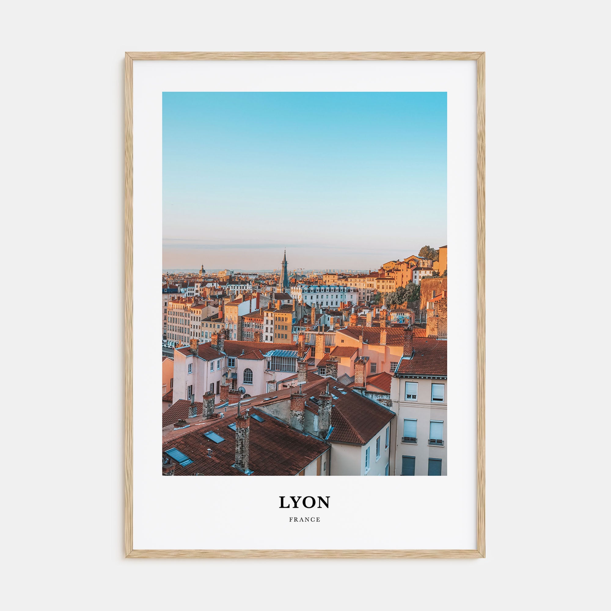 Lyon Portrait Color Poster