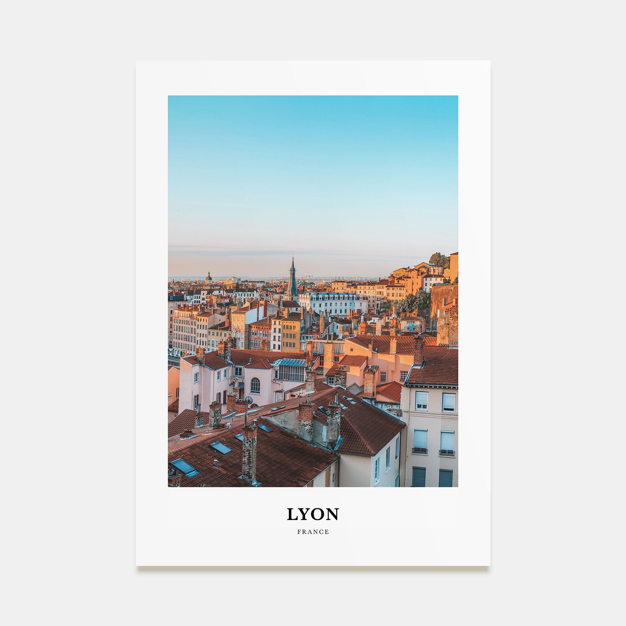 Lyon Portrait Color Poster