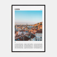 Lyon Travel Color Poster