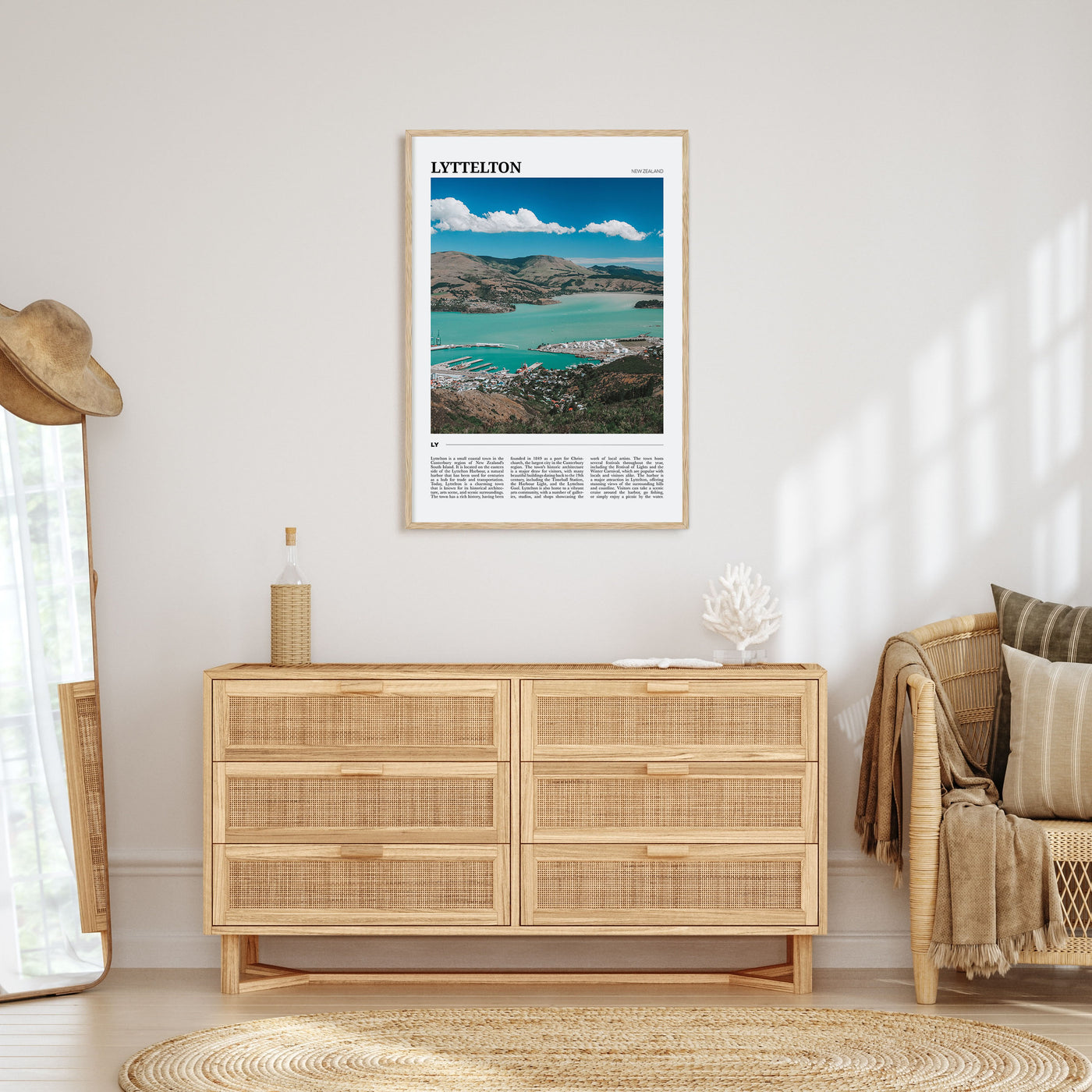 Lyttelton Travel Color Poster