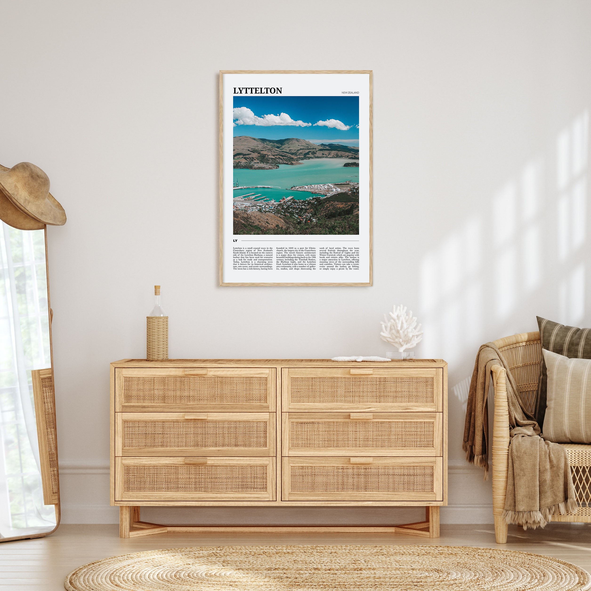 Lyttelton Travel Color Poster