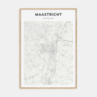 Maastricht Map Portrait Poster