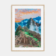 Machu Picchu Photo Color No 1 Poster