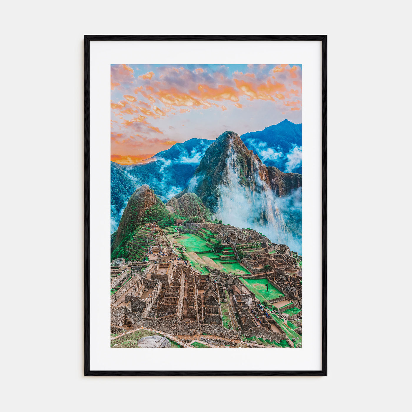 Machu Picchu Photo Color No 1 Poster