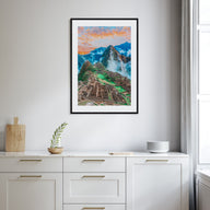 Machu Picchu Photo Color No 1 Poster