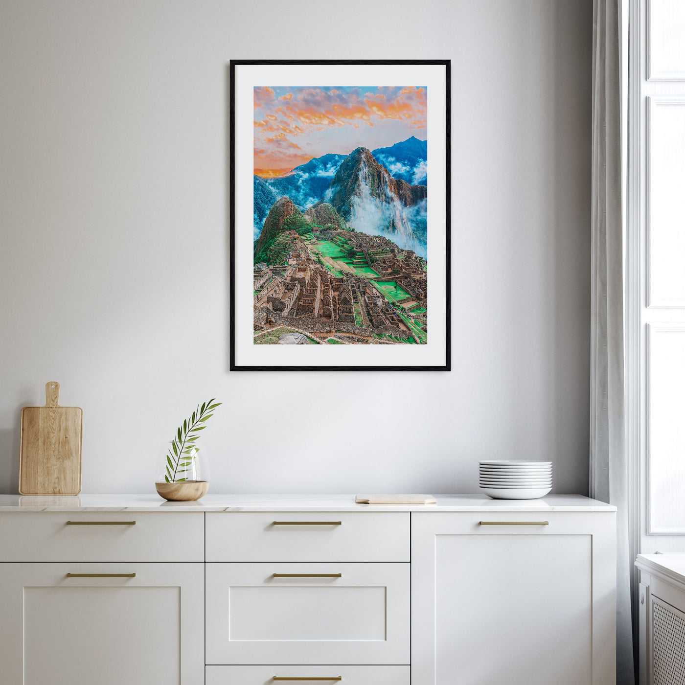 Machu Picchu Photo Color No 1 Poster