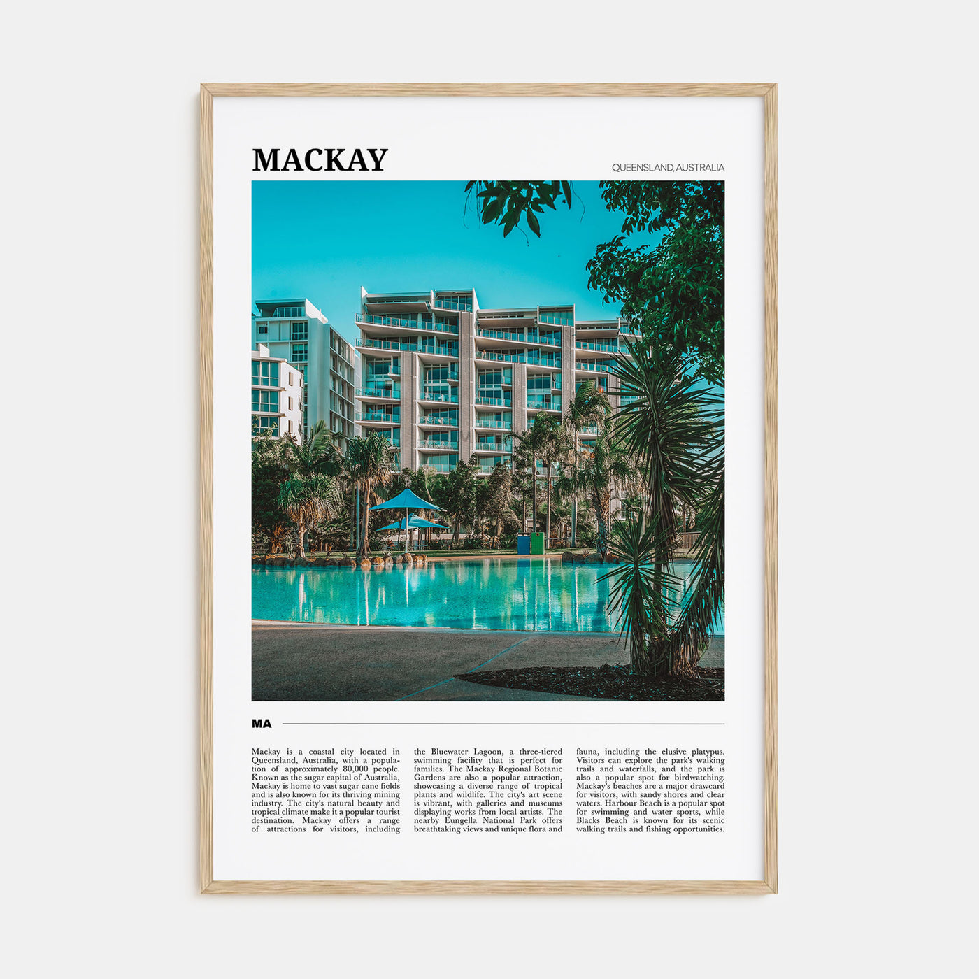 Mackay Travel Color Poster