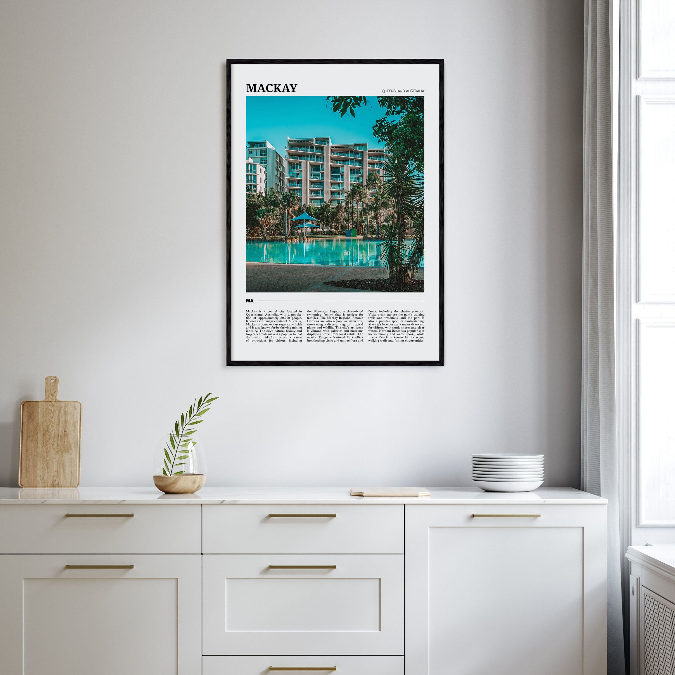 Mackay Travel Color Poster