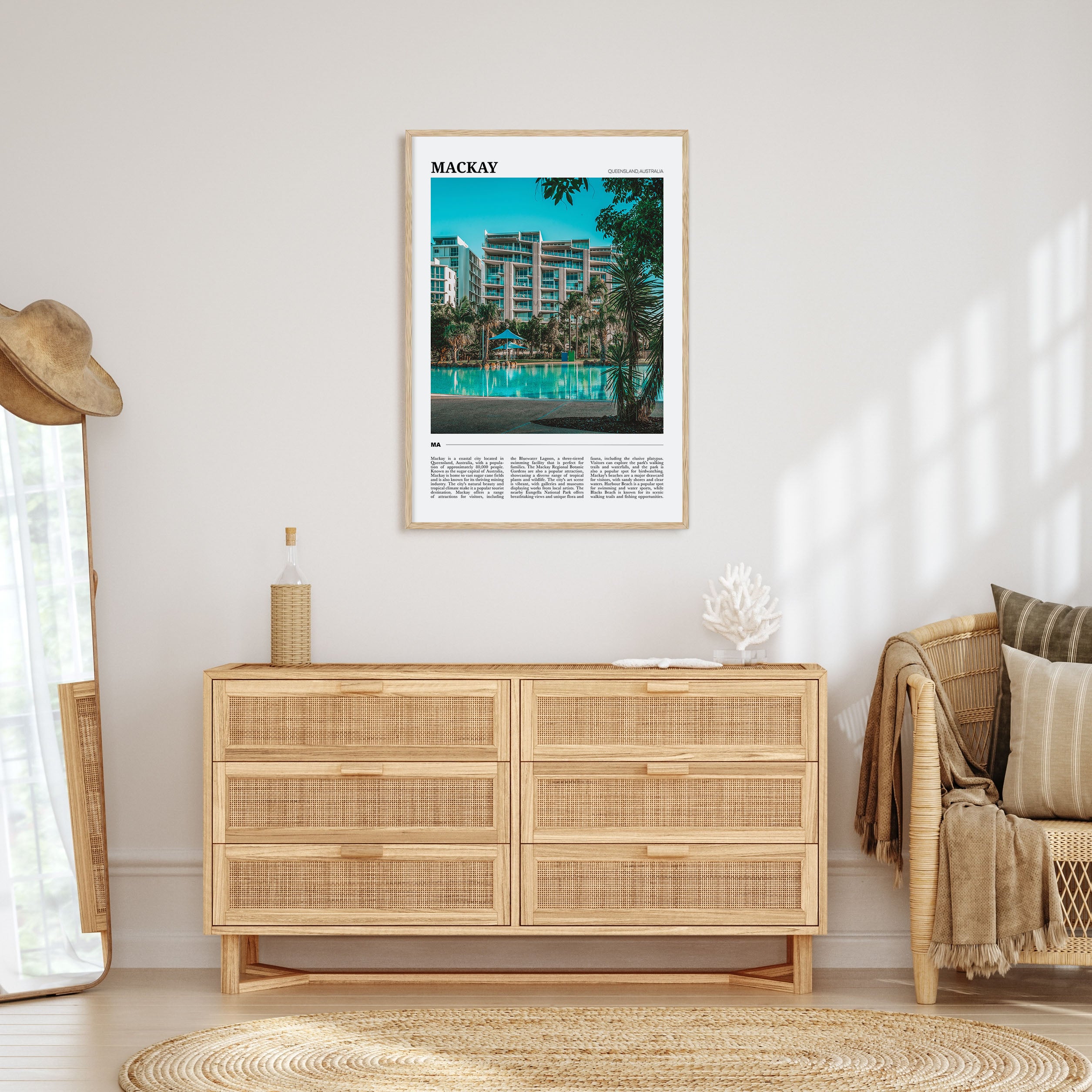 Mackay Travel Color Poster