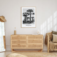 Madagascar Portrait B&W Poster