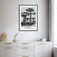 Madagascar Portrait B&W Poster