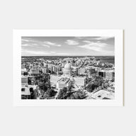 Madison Landscape B&W Poster