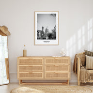 Madison Portrait B&W No 2 Poster