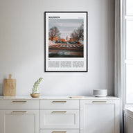 Madison Travel Color Poster