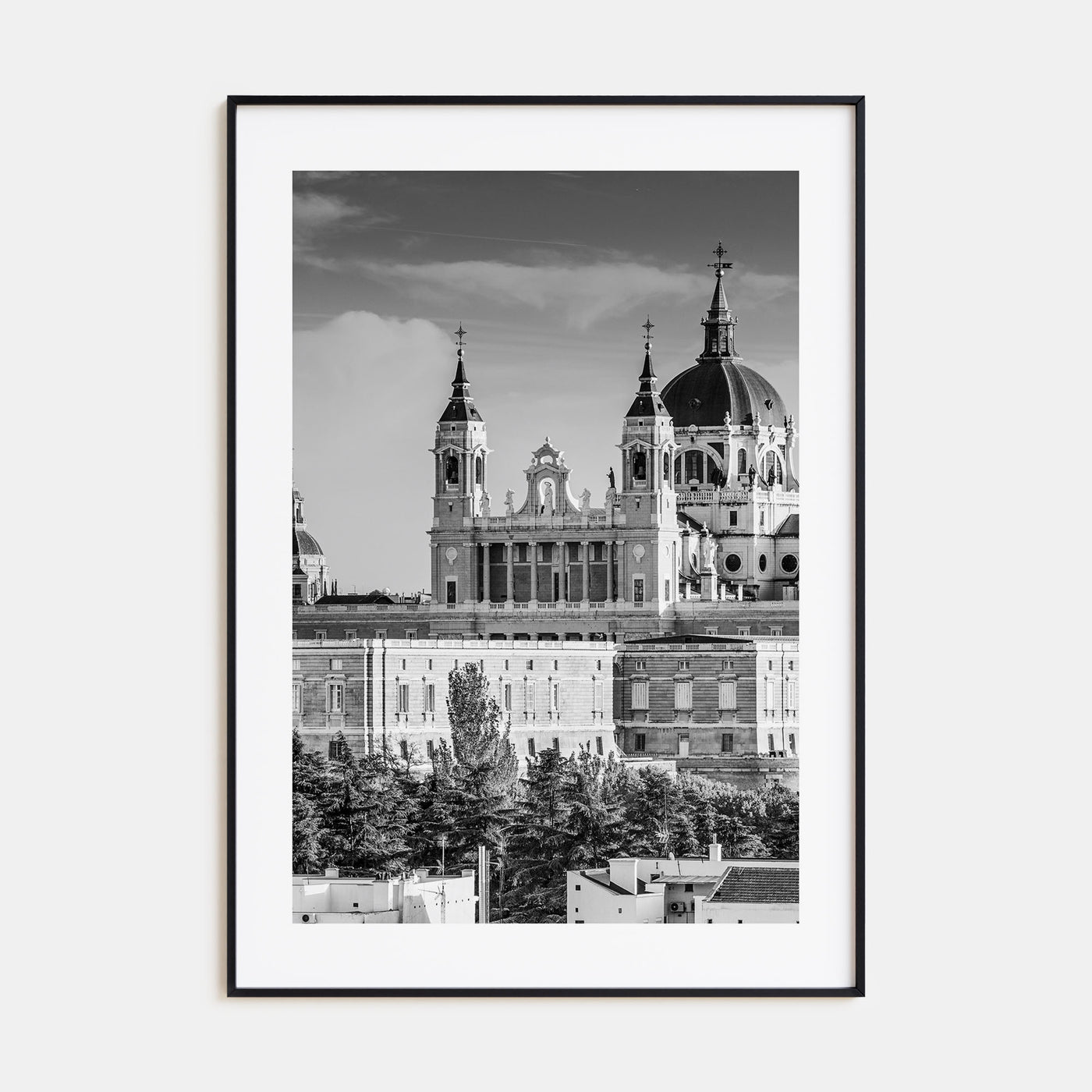 Madrid Photo B&W No 1 Poster