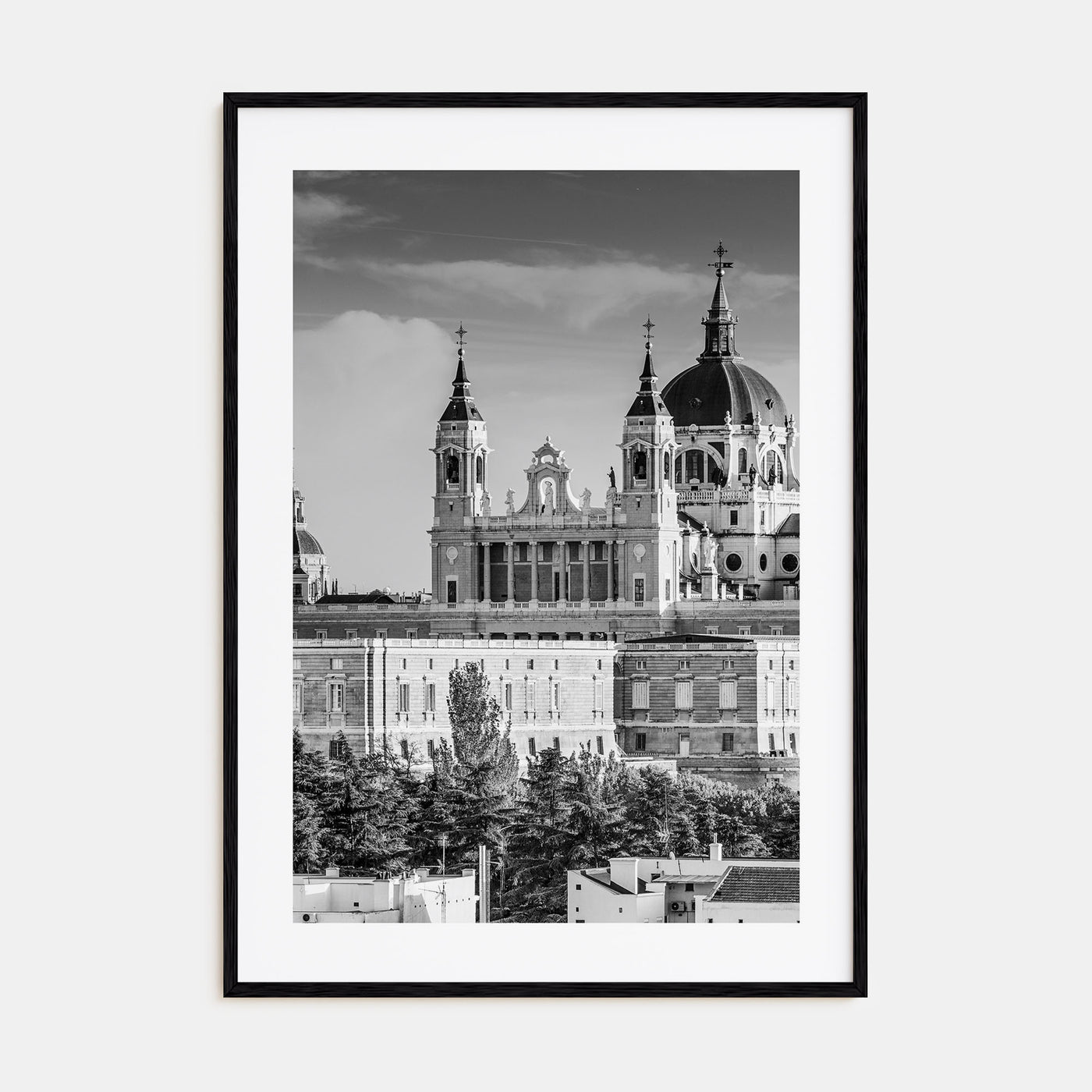 Madrid Photo B&W No 1 Poster