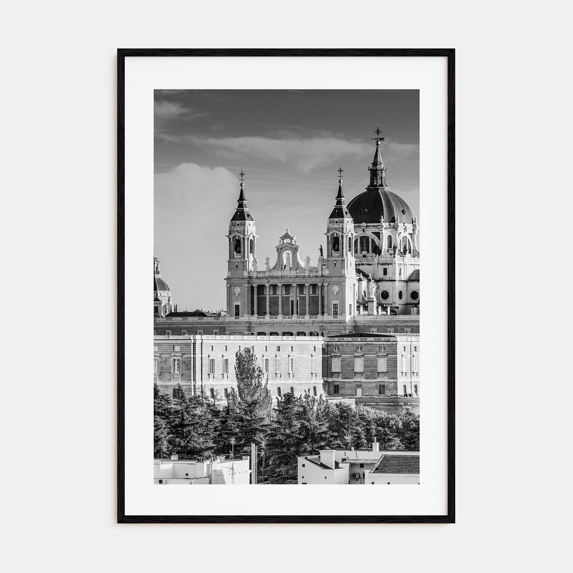 Madrid Photo B&W No 1 Poster