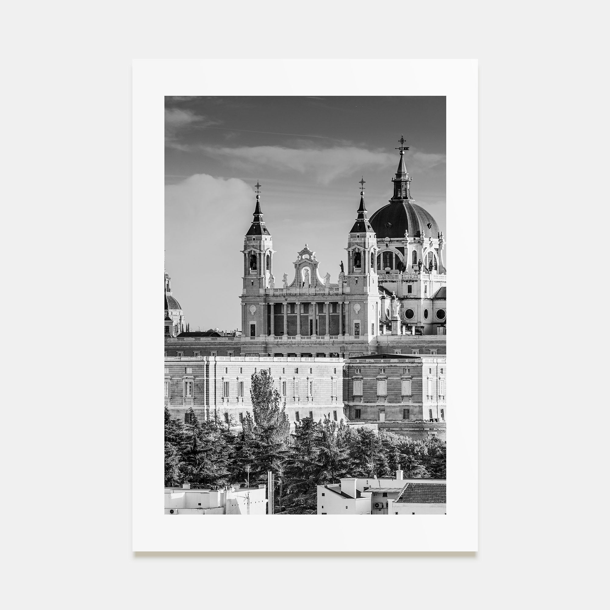 Madrid Photo B&W No 1 Poster