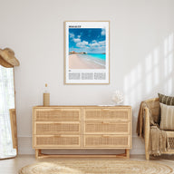 Magaluf Travel Color Poster