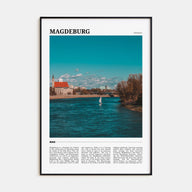 Magdeburg Travel Color No 1 Poster