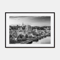 Maine Landscape B&W Poster