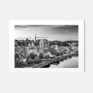 Maine Landscape B&W Poster