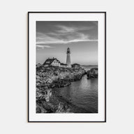 Maine Photo B&W No 2 Poster