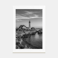 Maine Photo B&W No 2 Poster