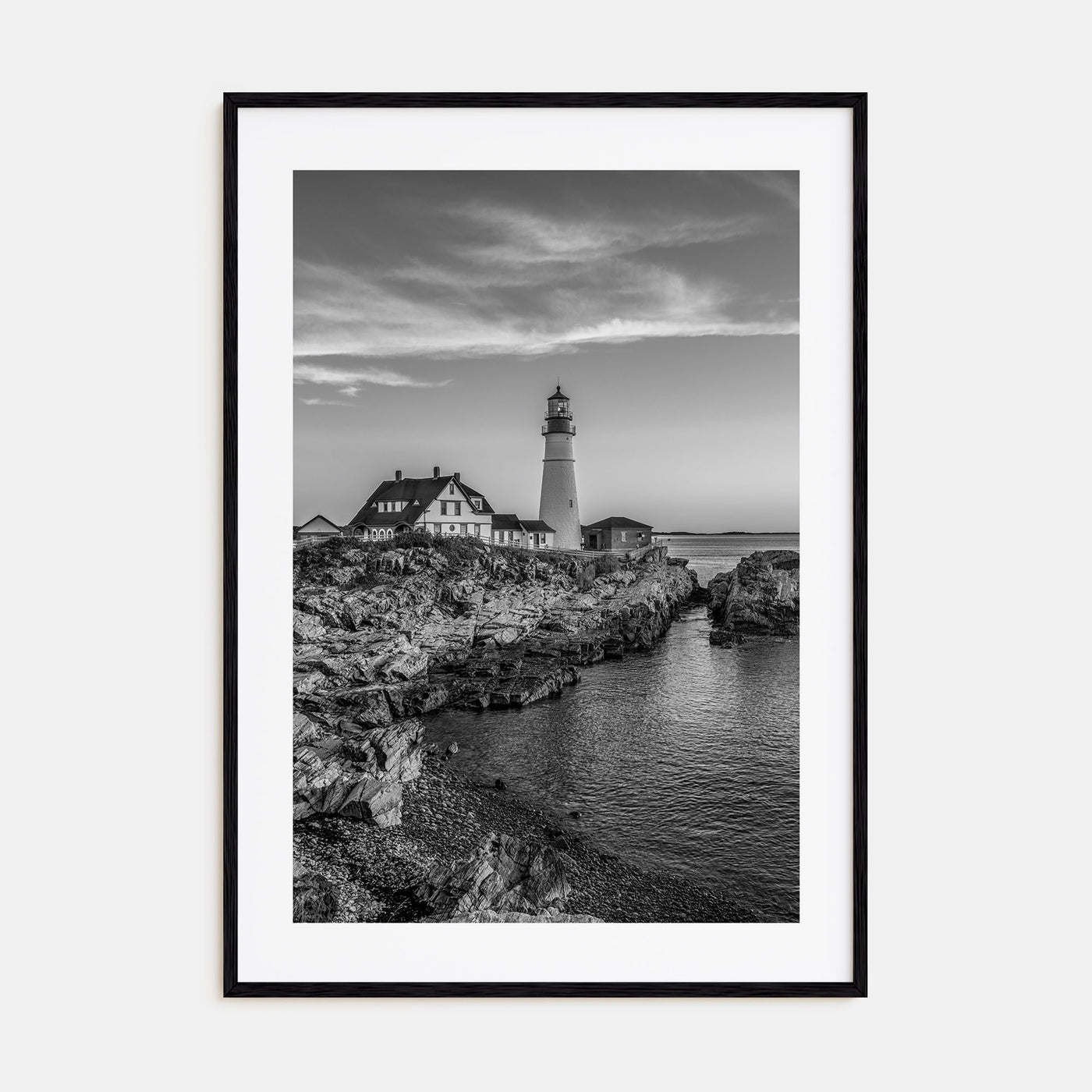 Maine Photo B&W No 2 Poster