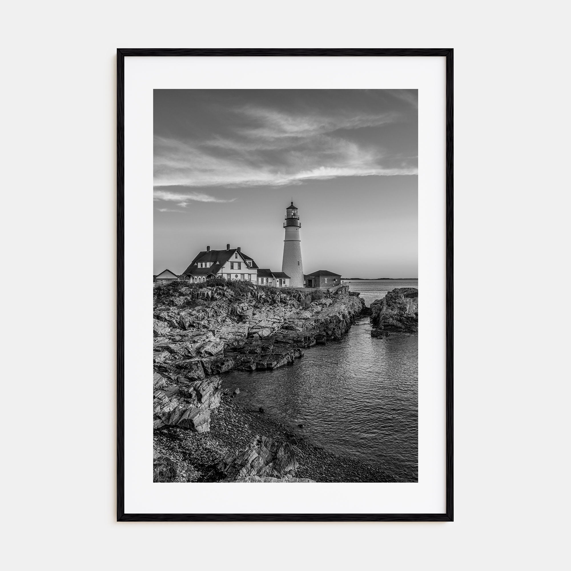 Maine Photo B&W No 2 Poster