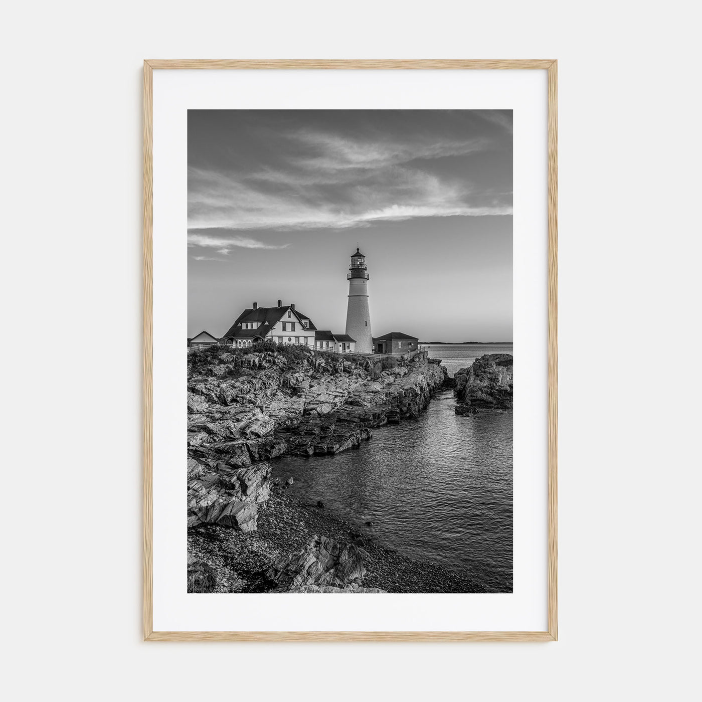 Maine Photo B&W No 2 Poster