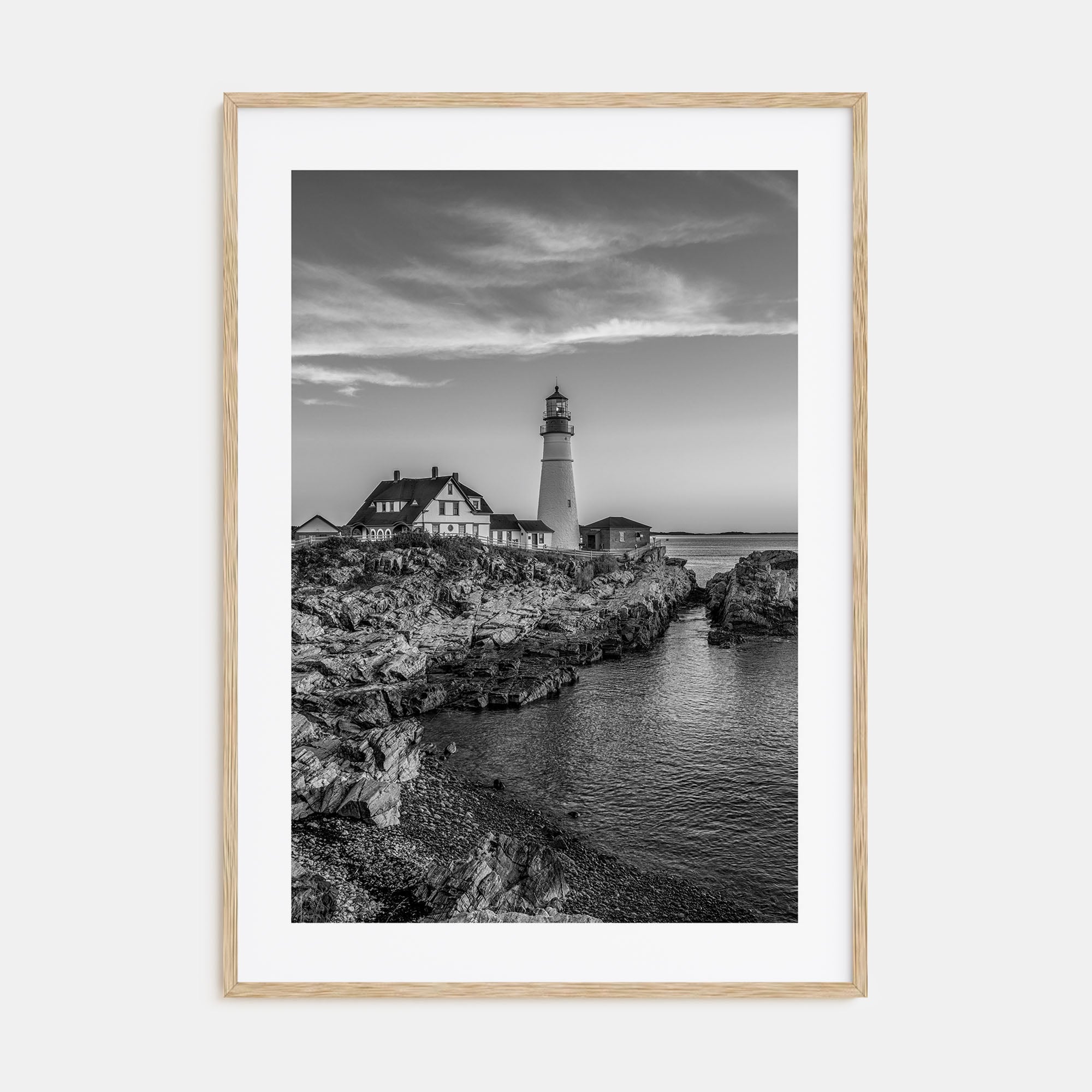 Maine Photo B&W No 2 Poster