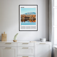 Maine Travel Color No 2 Poster
