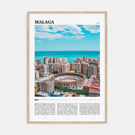 Málaga Travel Color Poster