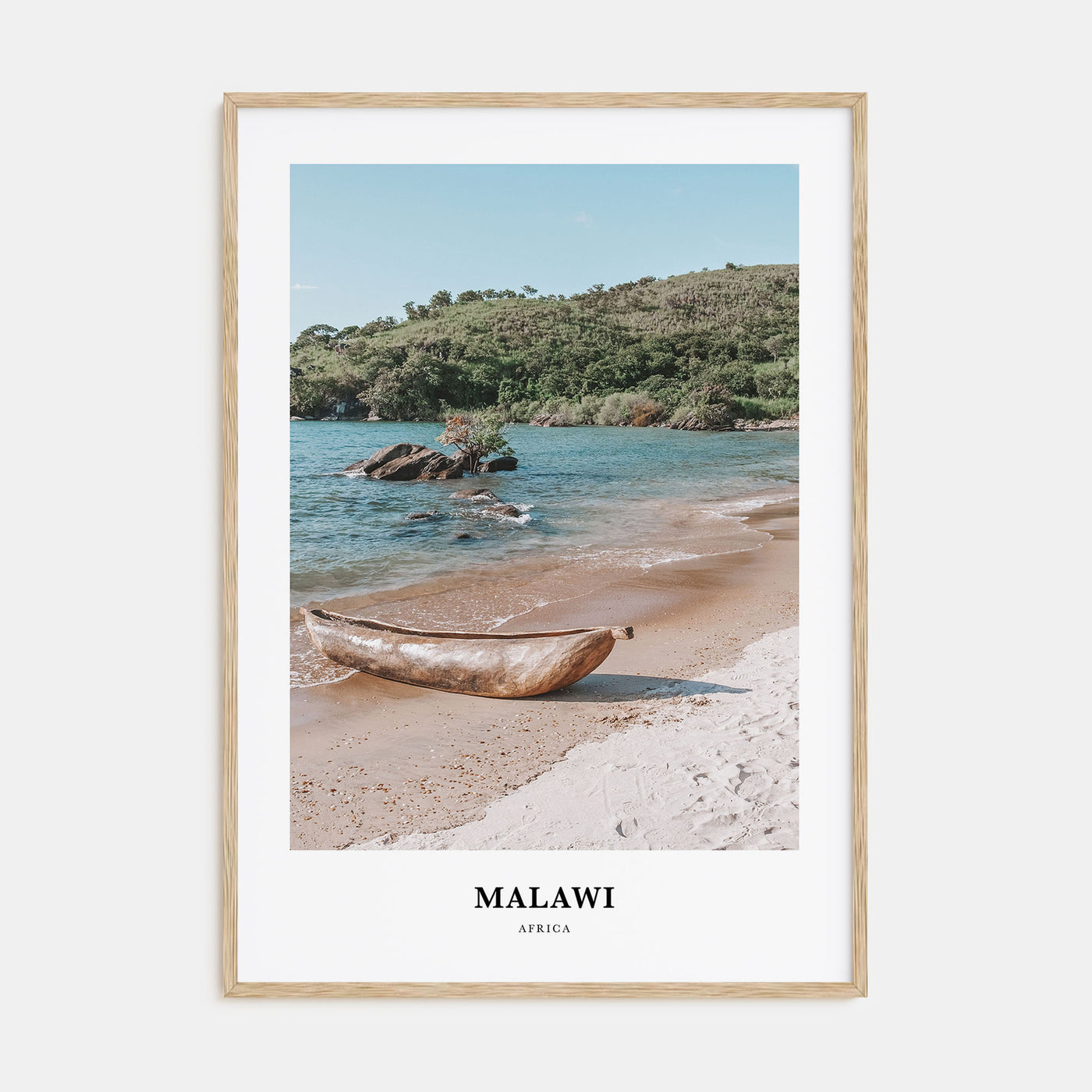 Malawi Portrait Color Poster