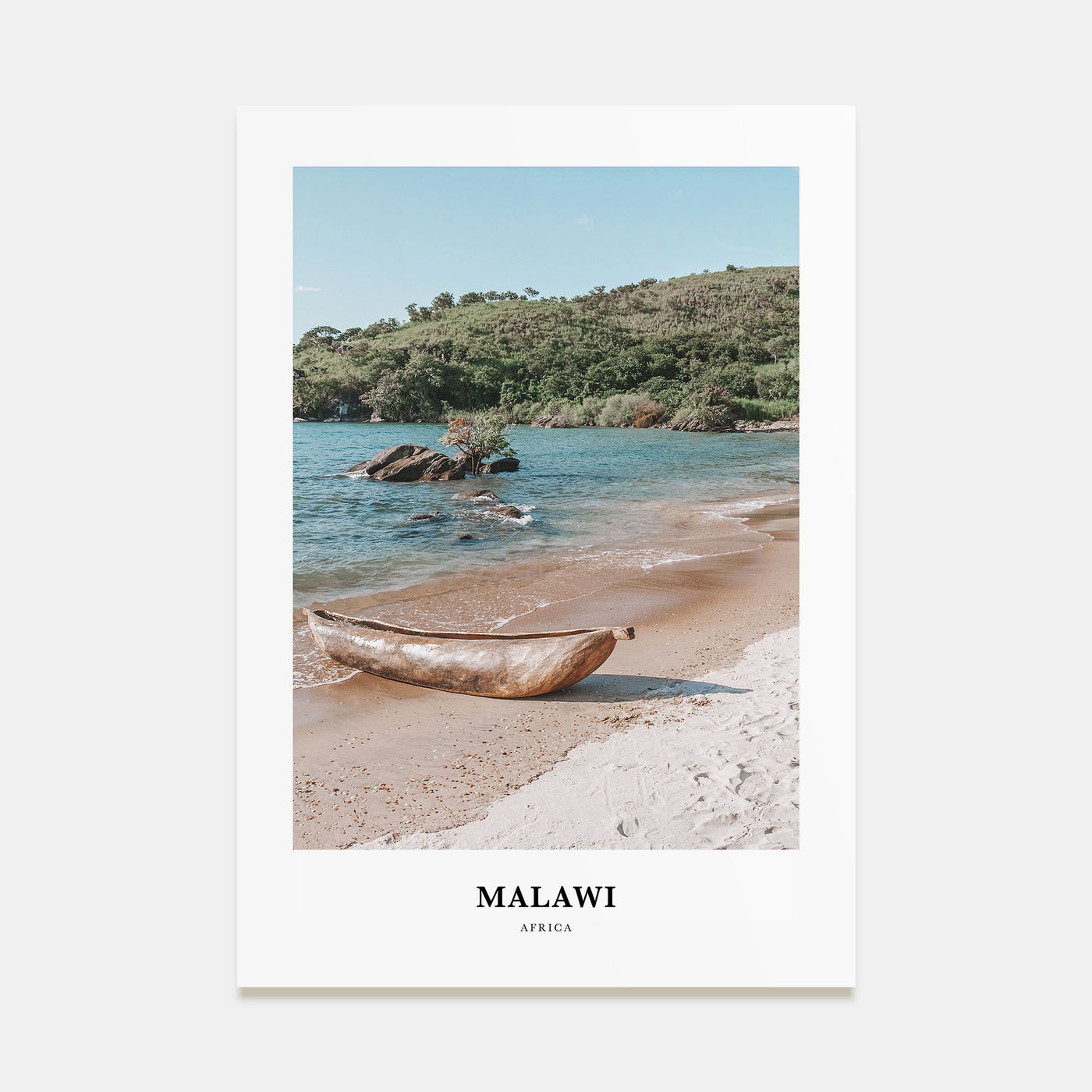 Malawi Portrait Color Poster