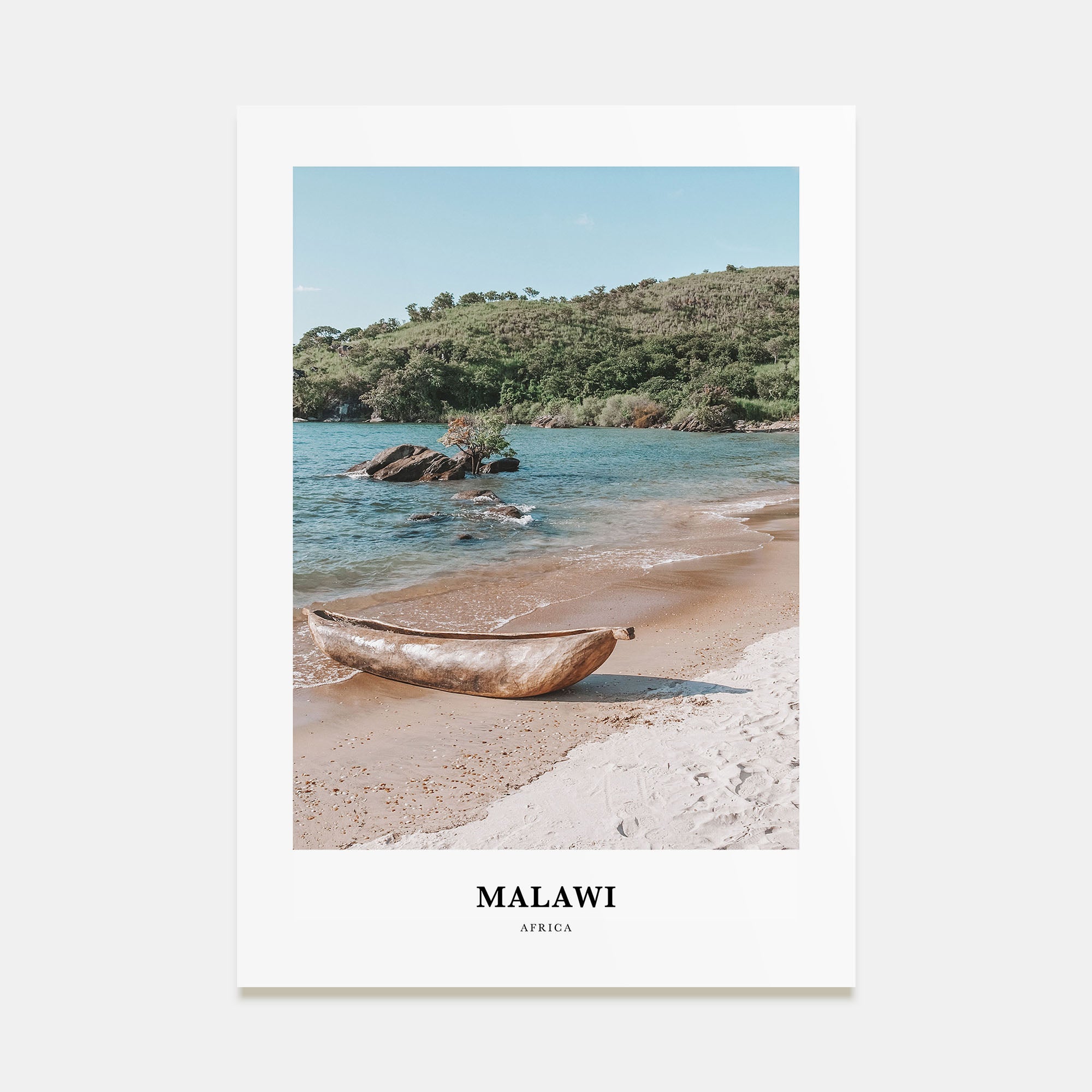 Malawi Portrait Color Poster