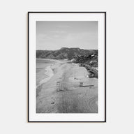 Malibu Photo B&W No 1 Poster