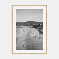 Malibu Photo B&W No 1 Poster